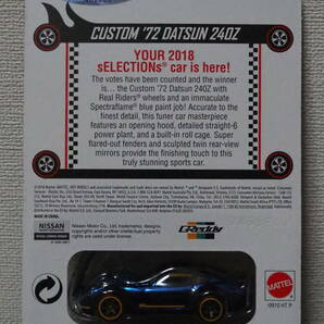 HOT WHeeLs DATSUN CUSTOM 240Z ダットサン フェアレディ ミニカー RLC レッドラインクラブ 限定 GReddy ロケットバニー ホットウィールの画像10