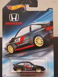 HOT WHeeLs HONDA CR-X 85 黒 マッド カラー ホンダ ミニカー ドリフト 仕様 LIMITED EDITION 限定 HONDA × ホットウィール コラボ