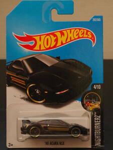 ホットウィール HONDA 90 NSX ACURA 黒 スケルトン 仕様ホンダ NSXミニカー ドリフト 仕様 走り屋 スポーツカー HOT WHeeLs