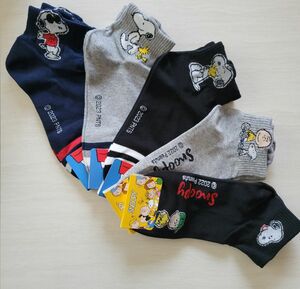 SNOOPYソックス5足セット