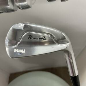 新品即納!!大人気モデル!!激安即決!!希少レア!!入手困難!!2009 ロマロ RomaRo Ray M FORGED #4-Pw アイアンセット DG-S200 国産軟鉄鍛造 の画像1