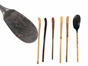 H0157A2 tea .5 point ash . tea utensils . tea utensils tea . tea utensils ash tool charcoal tool ash .. manner . for box attaching era thing 