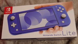 ニンテンドースイッチライト　ブルー