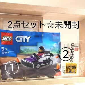 LEGO CITY レゴ シティ　ポリバック　30589 LEGOLAND　限定　ブロック　二点セット