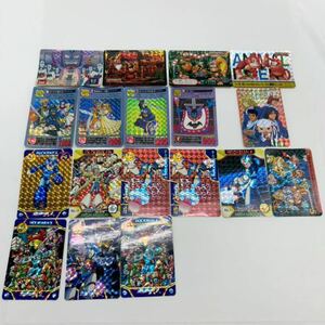 カードダス まとめ売り　18枚まとめ売り　ロックマン　ドラゴンクエスト　ドンキーコン他　ゲームキャラ