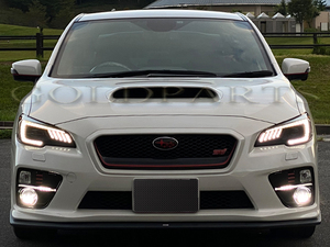 保証付【ツインカラー】　スバル専用　カメレオンLEDフォグランプ　WRX STI ・S4・レヴォーグ　簡単取付け　フォレスター　XV インプレッサ