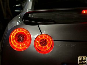 送料込み価格　日産　R35 GT-R ファイバーＬＥＤリング　フルＬＥＤテール　GTR 純正テールよりも　限定　NISMO仕様にも 　送料無料　35GTR