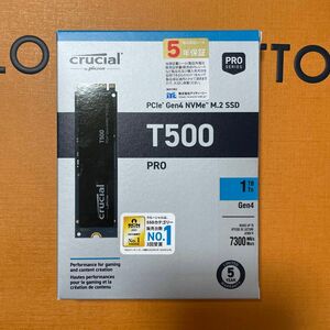 Crucial T500 pro 1TB M.2 2280 NVMe Gen4 SSD 未開封