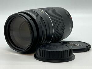 ★美品★ キャノン CANON EF 75-300mm F4-5.6 Ⅲ USM ★前後キャップ付★ #1053 #1050 #B77