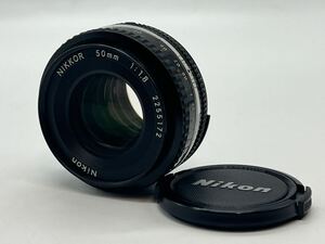 ★美品★ ニコン NIKON Ai-s NIKKOR 50mm F1.8 パンケーキレンズ ★キャップ付★ #1085 #2150 #B99