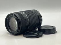 ★外観極上品★ キャノン CANON EF-S 55-250mm F4-5.6 IS Ⅱ ★前後キャップ付★ #1057 #1050 #B88_画像1