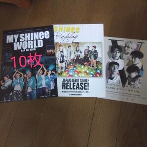 レア SHINee フライヤー3種類 ①