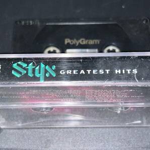 Styx / Greatest Hits 輸入カセットテープの画像3