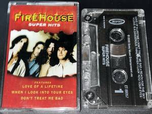 Firehouse / Super Hits import cassette tape 