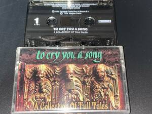 To Cry You A Song - A Collection Of Tull Tales輸入カセットテープ