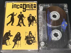 Incognito / Positivity import cassette tape 