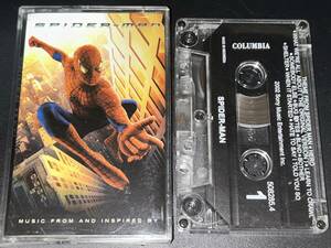 Spider-Man soundtrack import cassette tape 