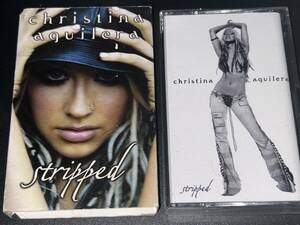 Christina Aquilera / Stripped import cassette tape 