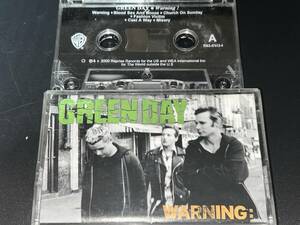 Green Day / Warning: импорт кассетная лента 