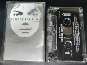 Michael Jackson / Invincible import cassette tape 