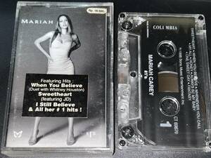 Mariah Carey / #1's import cassette tape 