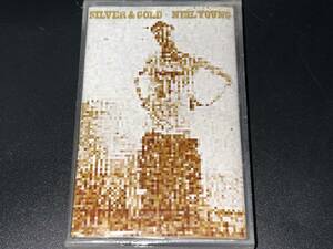 Silver & Gold / Neil Young unopened import cassette tape 