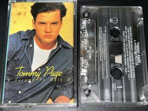 Tommy Page / A Friend To Rely On 輸入カセットテープ