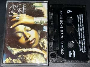 Angie Stone / Black Diamond import cassette tape 