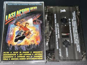 Last Action Hero soundtrack import cassette tape 