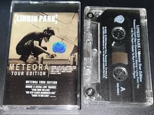 Linkin Park / Meteora Tour Edition import cassette tape bonus 3tracks