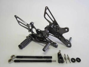 honda CBR150 CBR150R cbr125 2004-2010 CNC 調整式 バックステップ 灰 【st-cbr15004-3】