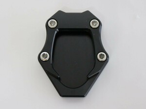 Ninja400 Ninja250 2018- Z250 Z400 2018-2022 CNC加工 サイドスタンドプレート 黒【代引不可】【pl-nj4-4】