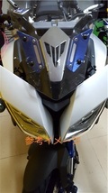 MT-09 mt-09 tracer トレーサー スクリーン ブラケット 赤_画像2