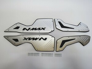 NMAX nmax n-max 2021年以降 新型 アルミ CNC ステップボード 銀 Bタイプ【sp-nmax21b-2】