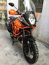 KTM 1190 1050 2013-2017 アドベンチャー　エンジンガード 　下部　橙 a39【cn-ktm-1190b】_画像7