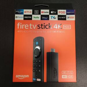 Amazon Fire TV Stick 4K Max 第1世代 ( 第3世代リモコン付属 )