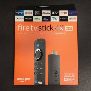 [箱破損あり] Amazon Fire TV Stick 4K Max 第1世代 ( 第3世代リモコン付属 )