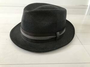 ヴィンテージ　STETSON　ステットソン　ストローハット　麦わら帽子