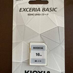 未使用　キオクシア KIOXIA EXCERIA BASIC SDHC UHS-I カード　16G 　Made in Japan