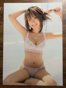 [ thick laminate processing ] Yamamoto . swimsuit A4 change size magazine scraps 3 page Scola 2006 09[ gravure ]-g14