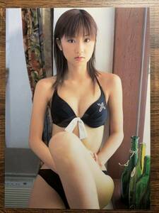 [ толстый ламинирование обработка ] Ogura Yuuko купальный костюм A4 менять размер журнал вырезки 6 страница g girl 2004 010[ gravure ]-e3 0518