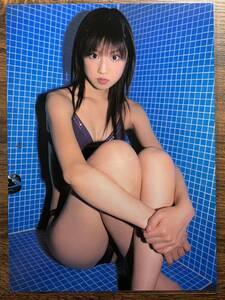 [ thick laminate processing ] Ogura Yuuko swimsuit A4 change size magazine scraps 9 page Scola 2005 NO.483[ gravure ]-j10 0523