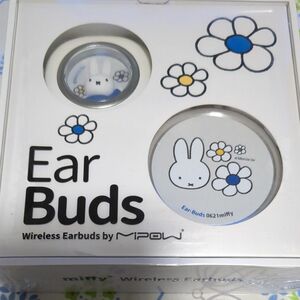 miffy　ミッフィー 　イヤホン【ブルー】Bluetooth ワイヤレスイヤホン　充電器