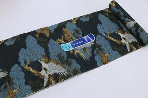 inagoya◆レア商品入荷◆未使用品【男性襦袢反物-5.75ｍ-】ウール 毛 モスリン 生地 着物 kimono fabrics z1059bv