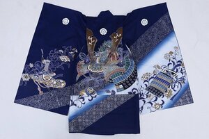 inagoya# весна распродажа * супер-выгодная покупка [ для мальчика кимоно одиночный товар ]single kimono for boys полиэстер б/у "надеты" возможно "Семь, пять, три" сувенир y8270ni
