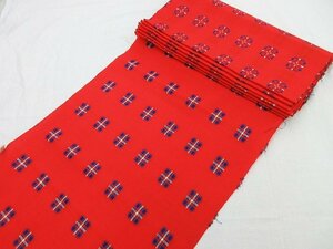 inagoya■ハンドメイド材料におすすめ【ウール】Kimono Fabrics 毛 着尺 反物 未使用品 素材 z0421bl