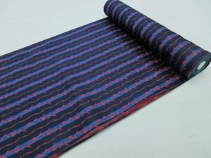 inagoya◆撥水加工で雨に強い◆未使用【雨コート】 レインコート 雨具 正絹 着尺 生地 反物 新品 y7584bx