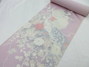 inagoya春の附下祭り★新品【附下】丹後ちりめん 正絹 着尺 反物 生地 未使用 kimono fabrics B9718db