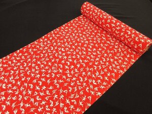 inagoya☆リメイク材料におすすめ☆新品【化繊・長襦袢】着物 反物 生地 未使用品 kimono fabrics y9227fk