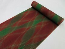 inagoya★お仕立て可能★美品【羽尺】地模様 正絹 着物 反物 生地 新品 kimono fabrics z2925eb_画像1